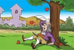 牛顿小老弟吃瓜,揭秘科学巨匠的闲情逸致