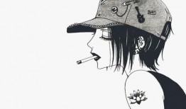 插画吃瓜少女头像动漫,动漫少女的甜蜜吃瓜时光